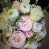 wedding maid of honour bridesmaid bouquet blush pink and white 26 01 19