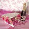 wedding venue flowers gift basket champagne mother thank you bouquet table 