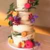 danielle wedding cake flowers oak tree farm quainton 16 08 18