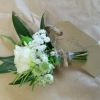 Tythe Barn Launton jessica wayne groom buttonhole 1